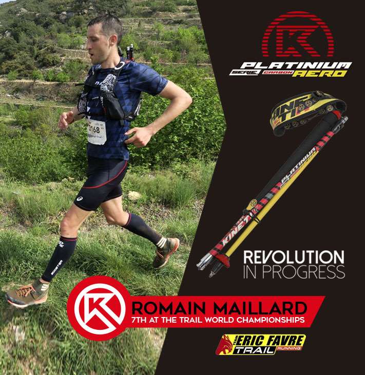 Platinium Aero Flash trailstavarna i aktion med Romain Maillard
